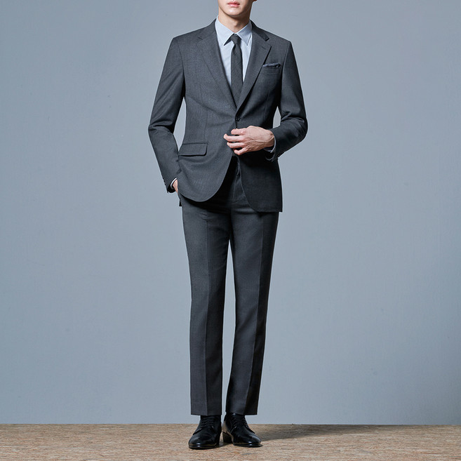 Manitsuit 男士素色正式版型基本款西裝上下套裝