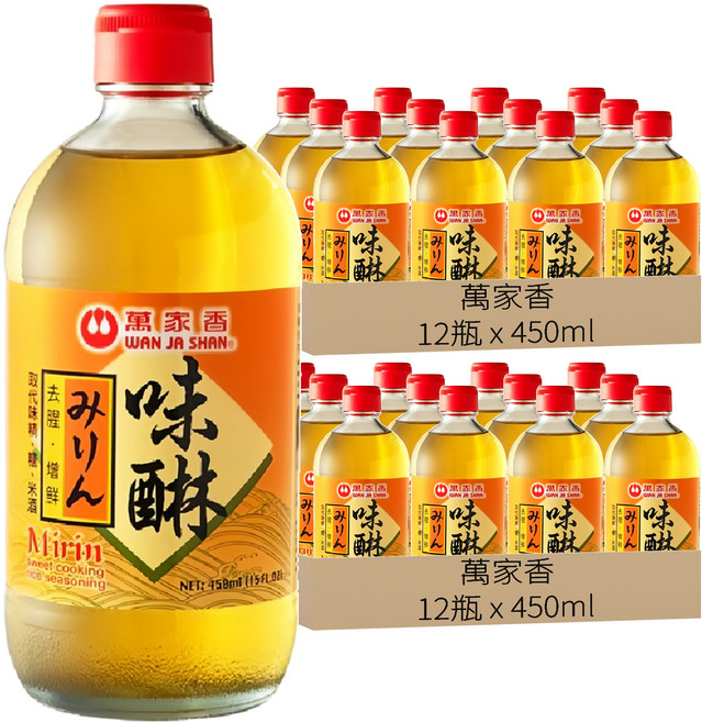 萬家香 味醂, 450ml, 24瓶