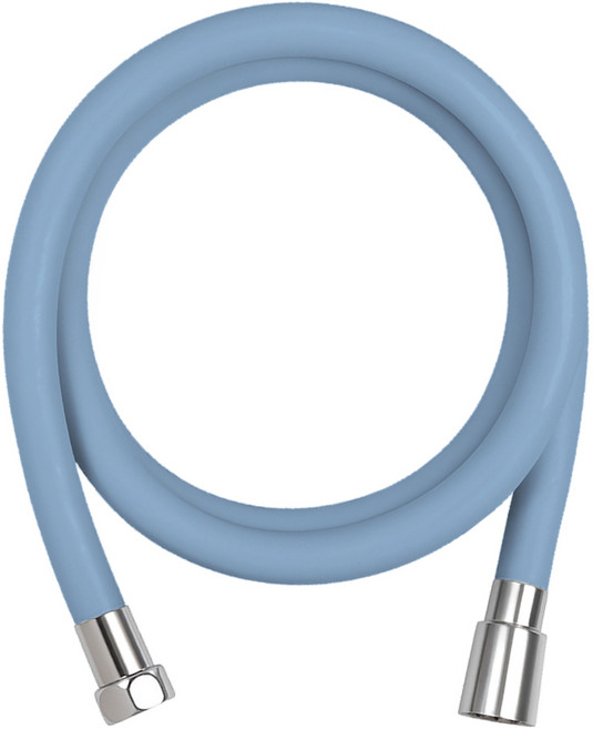 해피달링 리플랜 샤워기 호스, 2m, 데님블루