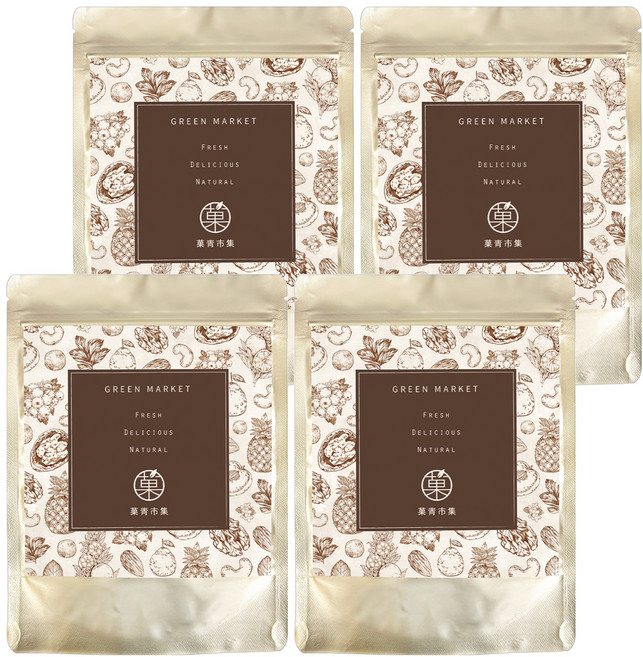 GreenMarket 菓青市集 繽紛藜麥 QUINOA 無乳糖/無麩質 黃金穀物, 4包, 200g