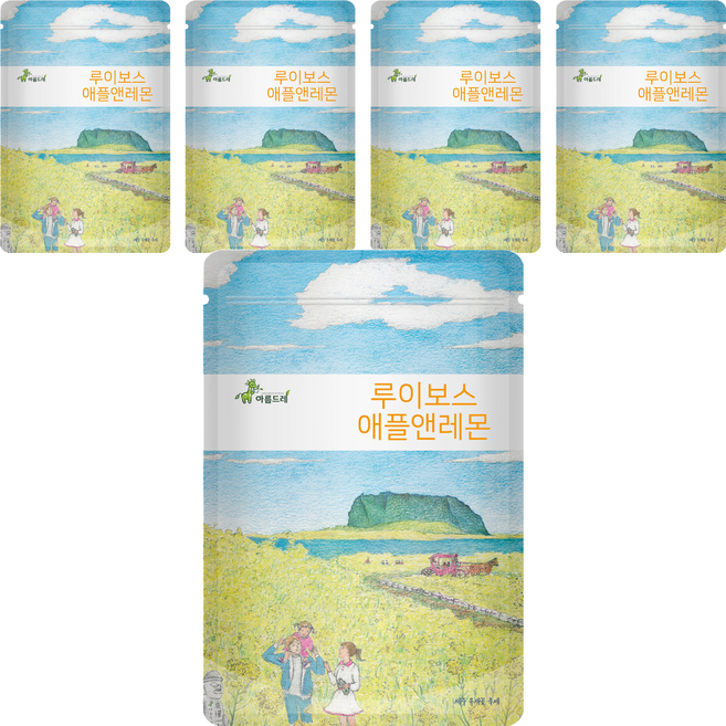 아름드레 삼각 티백 허브 차, 1.5g, 25개입, 5개