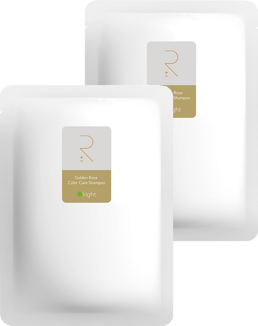 O'right 歐萊德 護色洗髮精補充包 香檳玫瑰, 600ml, 2包