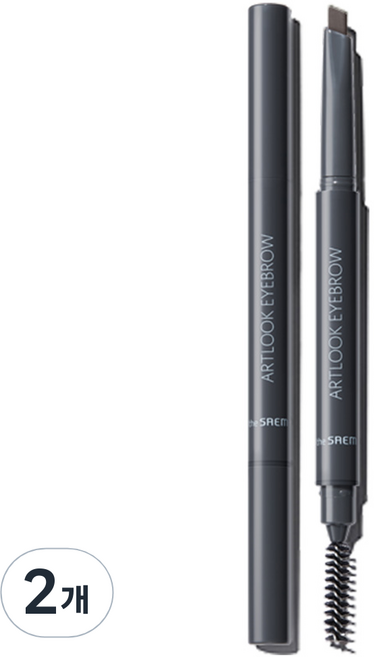 더샘 샘물 아트룩 아이브로우 0.2g, 02호딥브라운, 2개