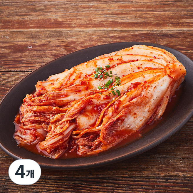 모산김치 갓담근 보쌈김치, 1kg, 4개