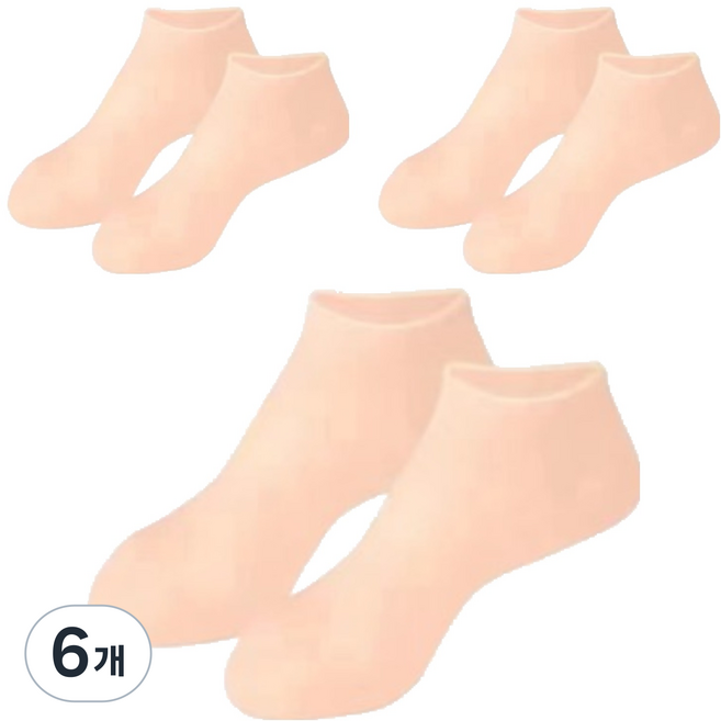 角質護理矽膠保濕足套 均碼