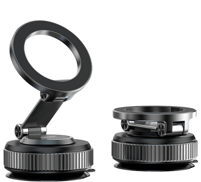 amuok 艾默克 真空磁吸手機支架 延長款, 1個, 錆色