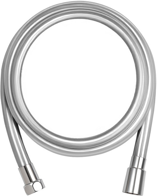 해피달링 리플랜 샤워기 호스, 2m, 모던실버
