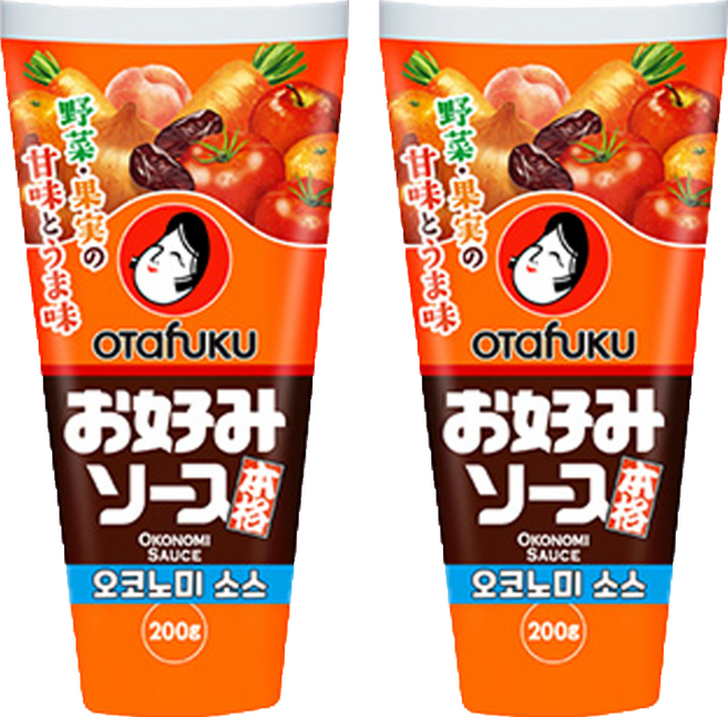 오타후쿠 오코노미 소스, 200g, 2개