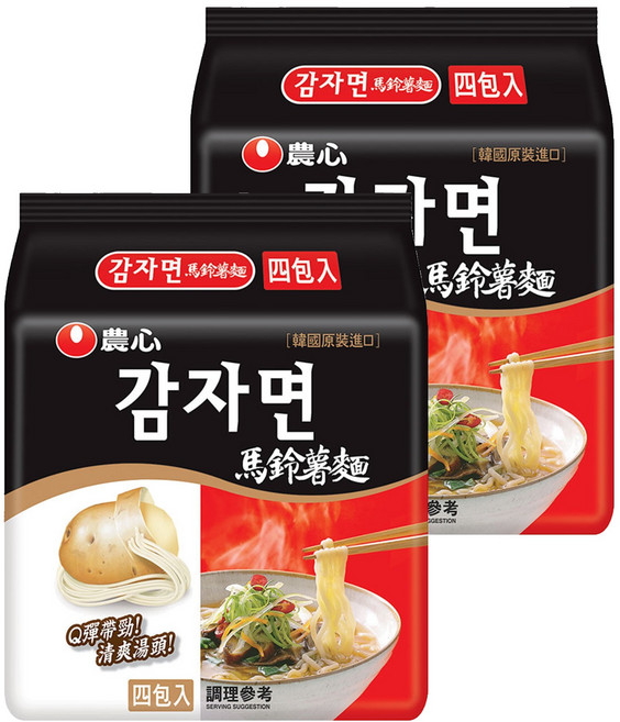NONGSHIM 農心 馬鈴薯麵 100g, 8包