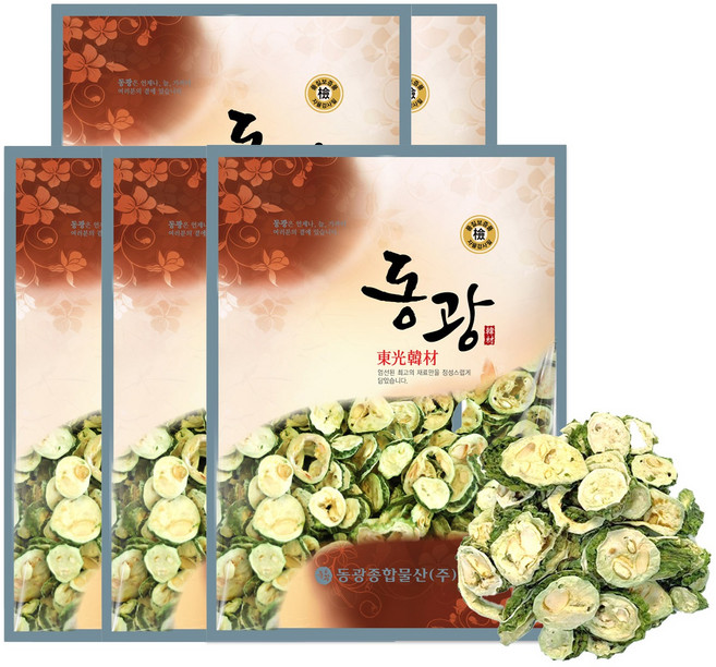 東光韓方商城 新鮮苦瓜, 600g, 5個