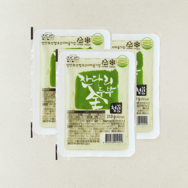 잔다리 전두부 청서리태, 310g, 3개