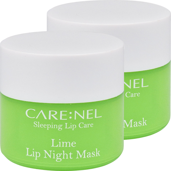 CARE NEL 滋養晚安唇膜 檸檬 5g, 1入, 2罐