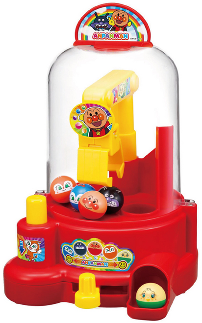 日本 PiNOCCHiO ANPANMAN 麵包超人 夾娃娃機玩具 圓球, 紅色, 1組