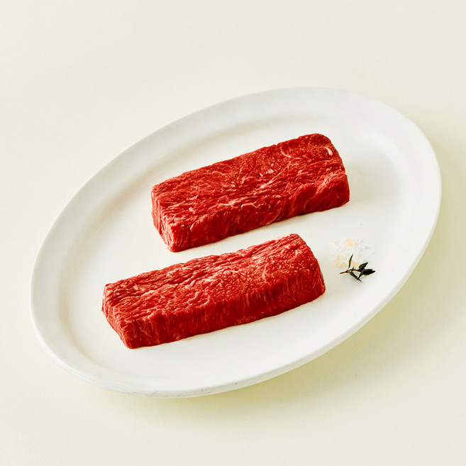 우미우 1++(9) 한우 암소 치마살 구이용 (냉장), 200g, 1개