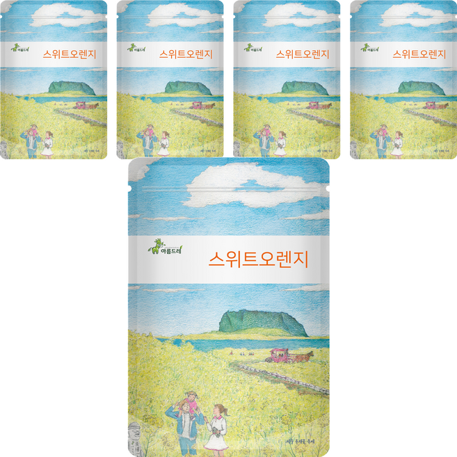 아름드레 삼각 티백 허브 차, 1.5g, 25개입, 5개