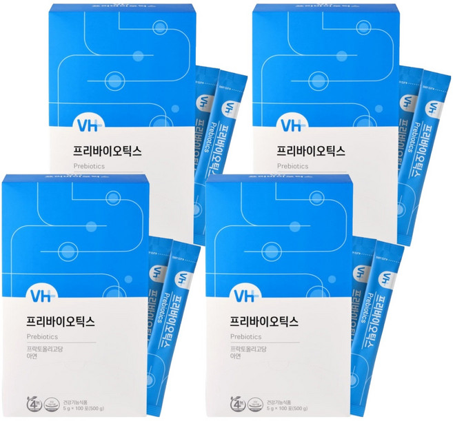 비타민하우스 프리바이오틱스 100p, 500g, 4개