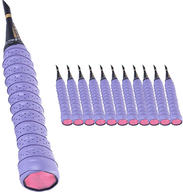 VOLAR 심쿠션 그립 테이프, 퍼플, 12개