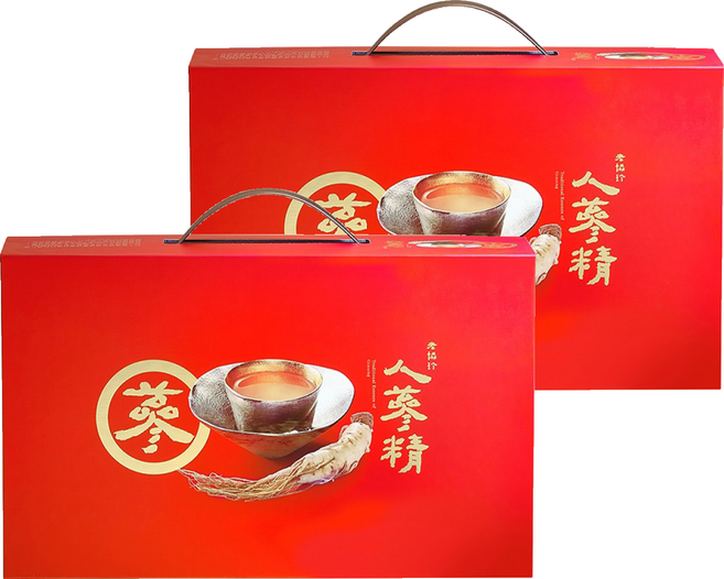 老協珍 人蔘精禮盒, 14瓶, 60ml, 2盒