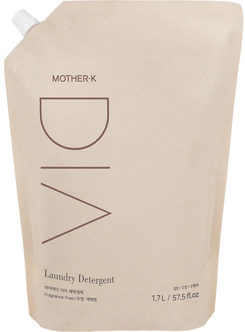 마더케이 디아 세탁세제 리필 무향, 1.7L, 1개 - 쿠팡