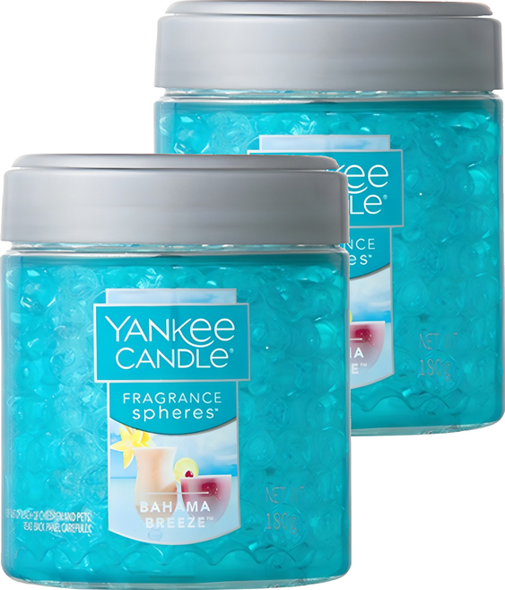 양키캔들 프래그런스 스피어스 차량용방향제, 2개, 바하마브리즈