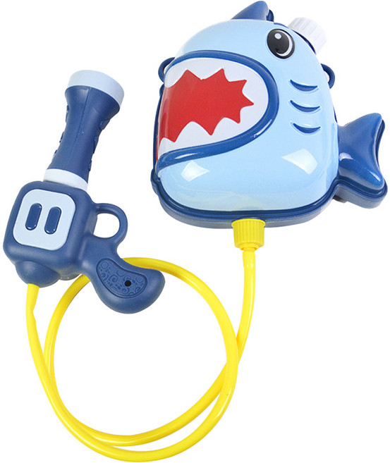 크로스 배낭 물총, 샤크 블루, 1개