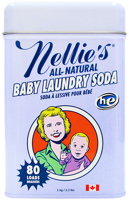 넬리 베이비 세탁세제 틴, 1개, 1kg