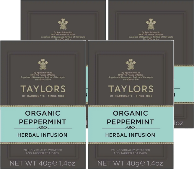 TAYLORS 泰勒茶 舒爽薄荷茶, 2g, 20包, 4盒