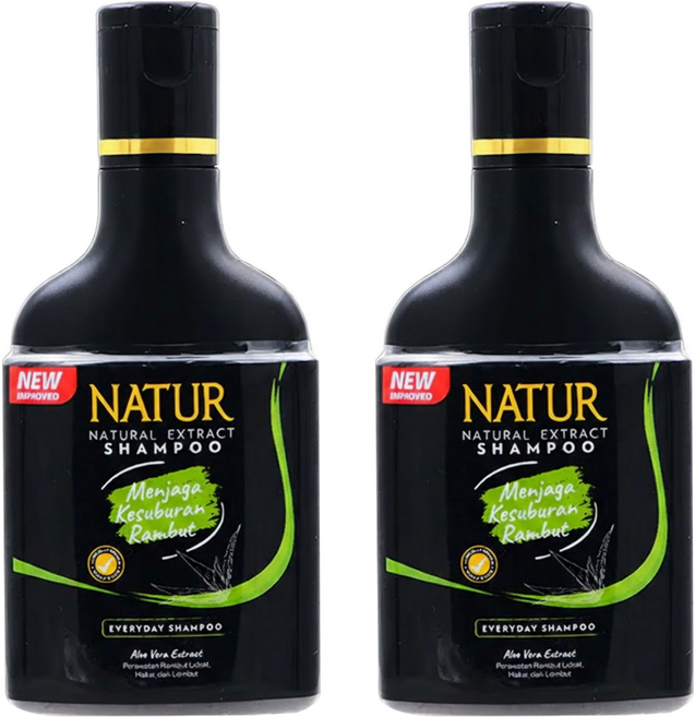 峇里島NATUR 洗髮精 蘆薈, 140ml, 2瓶