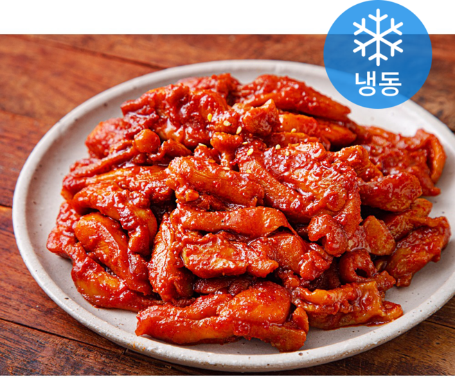 미드운 양념닭 불고기 (냉동), 800g, 1개