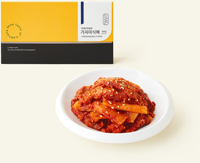 미의정성 가자미식해, 240g, 1개