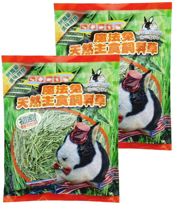 Pet Village 寵物魔法村 初割美國特級提摩西牧草, 400g, 2包
