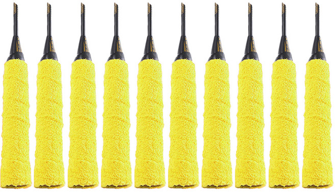 VOLAR 타올 그립 테이프, 옐로우, 10개