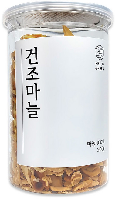 HELLOGREEN 乾燥大蒜, 1個, 200g