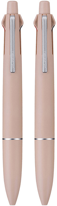 Uni 三菱 JETSTREAM 輕觸感墨水多功能筆 MSXE-LS 0.5mm, 2個, 珊瑚粉