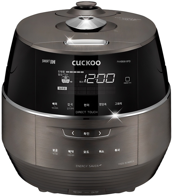 쿠쿠 IH압력밥솥 6인용 다크그레이, CRP-FHXB0610FD