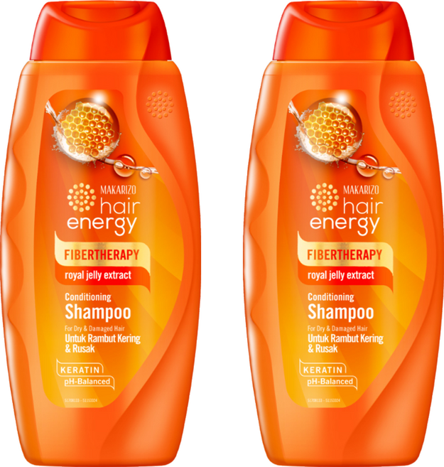 峇里島MAKARIZO 纖維療法調理洗髮精 #03蜂王漿, 170ml, 2瓶