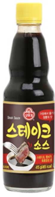 오뚜기 스테이크 소스, 415g, 2개