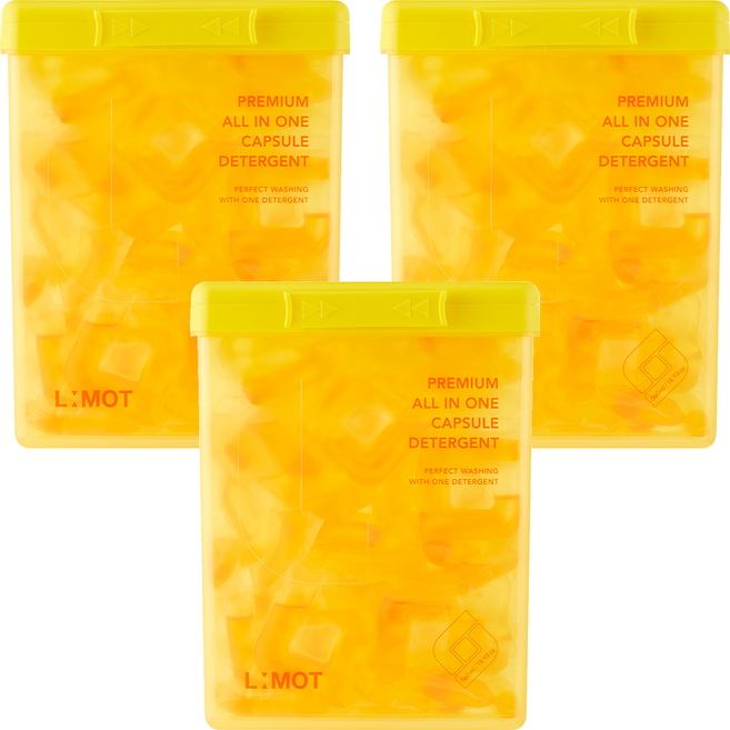 엘모트 프리미엄 올인원 캡슐세제, 40개입, 3개