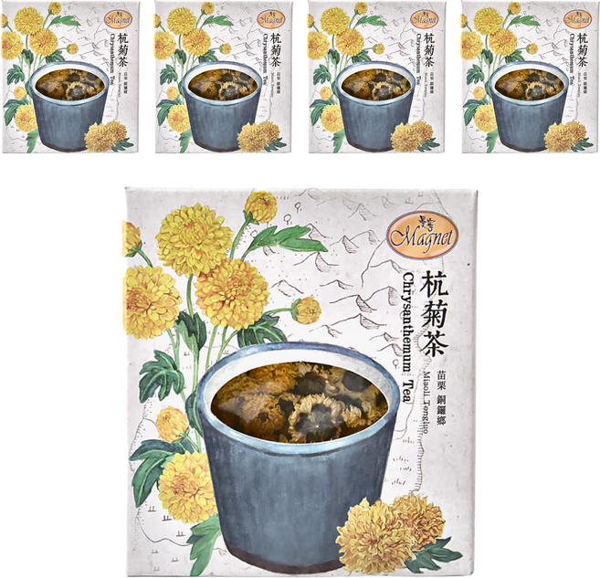 Magnet 曼寧 杭菊茶, 30g, 1入, 5盒
