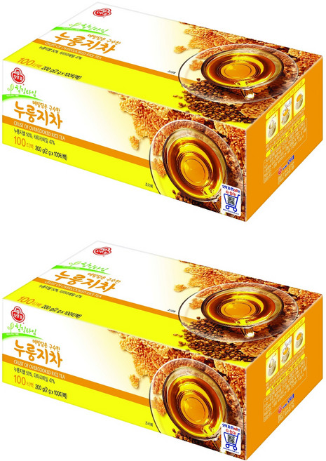 OTOKI 不倒翁 蕎麥風味鍋巴茶, 2g, 100入, 2盒