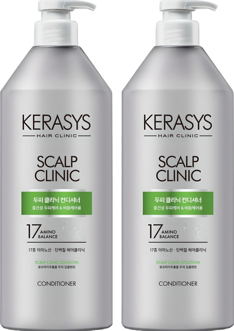 케라시스 두피 클리닉 단백질 컨디셔너, 980ml, 2개