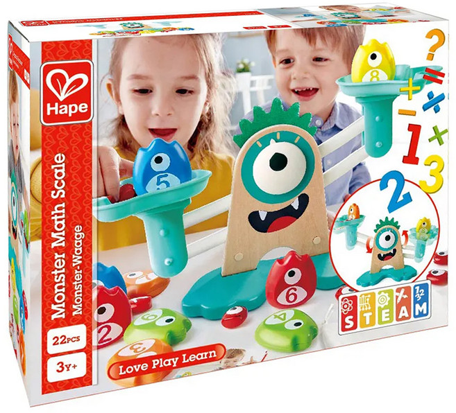 Hape 數學天秤小怪獸, 1組