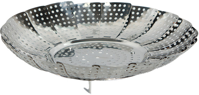 리빙글로리 스텐 다용도 찜기 중, 25.5cm, 1개