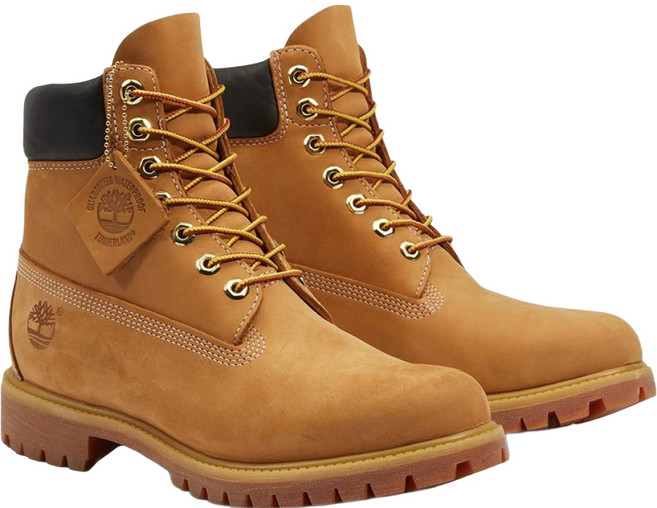 Timberland Premium 經典防水6吋黃靴 小麥色 男款
