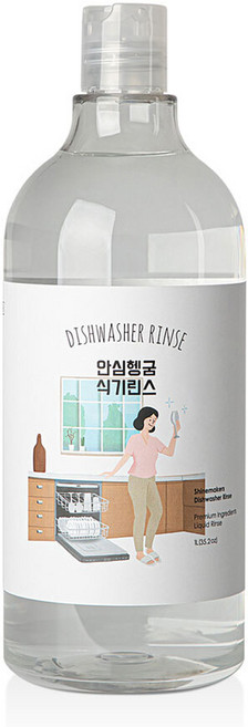 샤인메이커스 안심헹굼 식기세척기 린스, 1L, 1개