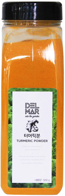 딜리셔스마켓 터머릭 분말 향신료 대형, 500g, 1개