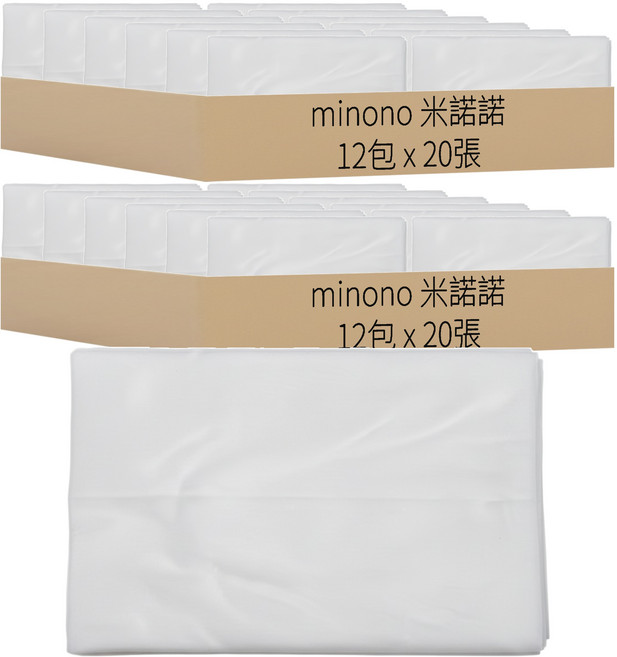 minono 米諾諾 靜電除塵紙 20張, 24包