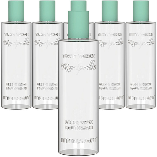 루치펠로 그린웨이브 가글, 6개, 500ml