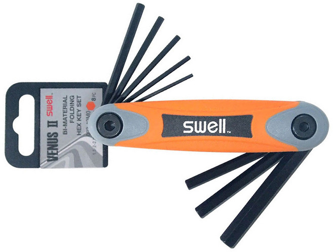 swell 黑摺疊六角扳手8支組 083-42MO, 1組