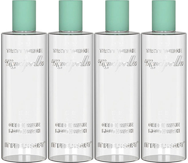 루치펠로 그린웨이브 가글, 4개, 500ml